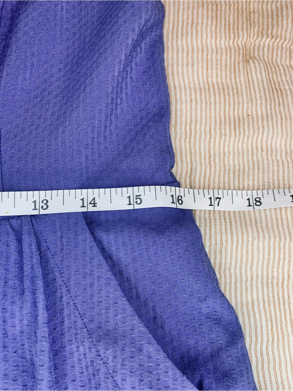 Anthropologie Maeve Women’s Blue Rosemary Euro Summer Midi Dress. Size 12 - Picture 12 of 14